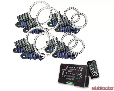 Oracle Lighting Vector? Series Grill Led Halo Kit ColorSHIFT 2.0 JEEP JK/JL/JT 2007-2020 - 5835-333
