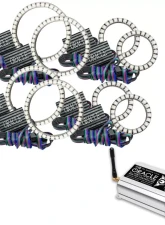 Oracle Lighting Vector? Series Grill Led Halo Kit ColorSHIFT 2.0 JEEP JK/JL/JT 2007-2020                                     - 5835-333 - Image 6