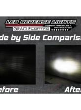 Oracle Lighting Rear Bumper LED Reverse Lights Jeep Wrangler JL 2018-2021                                     - 5874-504 - Image 6