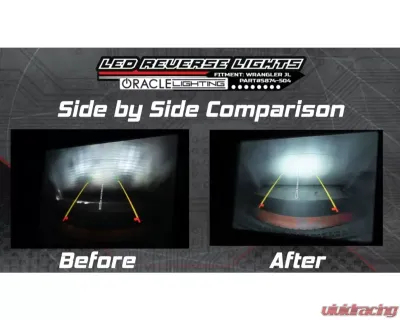 Oracle Lighting Rear Bumper LED Reverse Lights Jeep Wrangler JL 2018-2021 - 5874-504