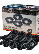 Oracle Lighting White Underbody Wheel Well Rock Light Kit 4 Piece                                     - 5875-001 - Image 13