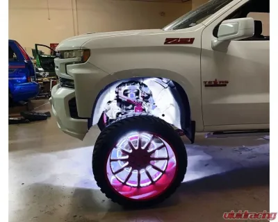 Oracle Lighting White Underbody Wheel Well Rock Light Kit 4 Piece - 5875-001