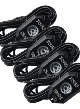 Oracle Lighting White Underbody Wheel Well Rock Light Kit 4 Piece                                     - 5875-001 - Image 3
