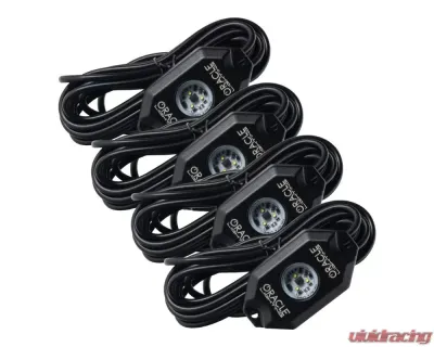 Oracle Lighting White Underbody Wheel Well Rock Light Kit 4 Piece - 5875-001