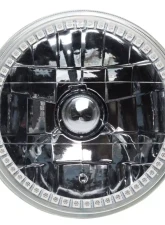 Oracle Lighting Pre-Installed 5.75 Inch Sealed Beam Headlight White Halo Jaguar | Ford                                     - 6904-001 - Image 5