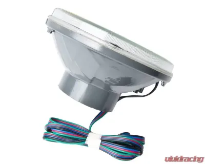 Oracle Lighting Pre-Installed 5.75 Inch Sealed Beam Headlight White Halo Jaguar | Ford - 6904-001