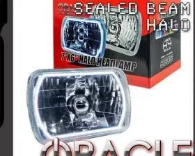 Oracle Lighting Pre-Installed 7X6 Inch Sealed Beam Headlight White Honda | Ford