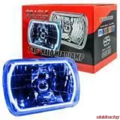 Oracle Lighting Pre-Installed 7X6" Sealed Beam Headlight Blue Honda | Ford - 6908-002