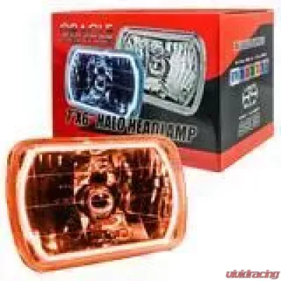 Oracle Lighting Pre-Installed 7X6" Sealed Beam Headlight Amber Honda | Ford - 6908-005