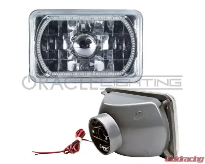 Oracle Lighting Pre-Installed 4X6" Sealed Beam Halo UV/Purple Ford | Dodge - 6909-007