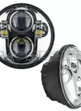 Oracle Lighting 5.75" 40W Replacement LED Headlight - Chrome Bezel                                     - 6913-504 - Image 2