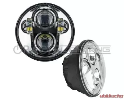 Oracle Lighting 5.75" 40W Replacement LED Headlight - Chrome Bezel - 6913-504