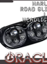 Oracle Lighting Harley Road Glide Replacement LED Headlight - Black Harley Davidson Road Glide 1998-2016                                     - 6918-001 - Image 2