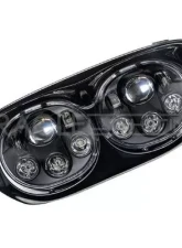 Oracle Lighting Harley Road Glide Replacement LED Headlight - Black Harley Davidson Road Glide 1998-2016                                     - 6918-001 - Image 2