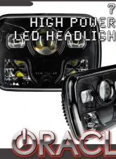 Oracle Lighting 7"X6" 42W Replacement LED Headlight - Black Pair                                     - 6919-001 - Image 2
