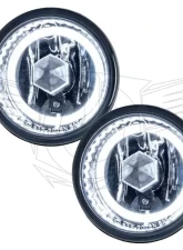 Oracle Lighting Pre-Assembled Fog Lights LED Halo Kit White Subaru Legacy 2008-2009                                     - 7207-001 - Image 2