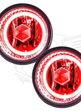 Oracle Lighting Pre-Assembled Fog Lights LED Halo Kit Red Subaru Legacy 2008-2009                                     - 7207-003 - Image 2