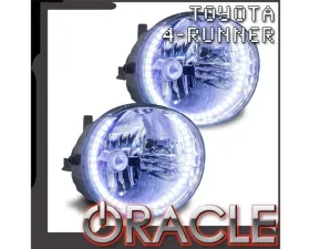 Oracle Lighting Pre-Assembled Fog Lights LED Halo Kit Blue Toyota 4-Runner 2006-2009
