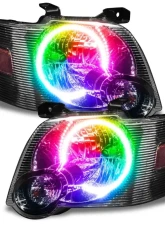 Oracle Lighting Pre-Assembled Headlights LED Halo Kit ColorSHIFT - No Controller Ford Explorer 2008-2010                                     - 7736-334 - Image 2
