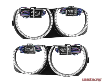 Oracle Lighting ColorSHIFT Pre-Installed Halo Headlight Bezels w/ 2.0 Controller Dodge Challenger 2015-2023 - 7739-333
