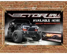 Oracle Lighting Vector Grill 60? X 30? Banner