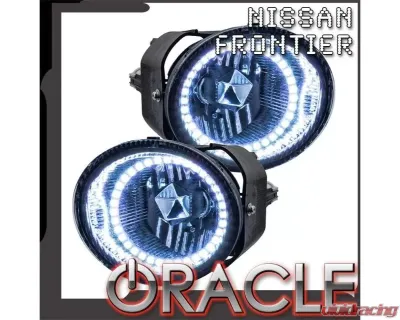 Oracle Lighting Pre-Assembled Fog Lights LED Halo Kit Red Nissan Frontier 2001-2002 - 8904-003
