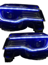 Oracle Lighting Dynamic ColorSHIFT Headlight DRL Upgrade Jeep Grand Cherokee 2014-2021                                     - 1284-332 - Image 6