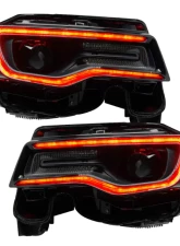 Oracle Lighting Dynamic ColorSHIFT Headlight DRL Upgrade Jeep Grand Cherokee 2014-2021                                     - 1284-332 - Image 7