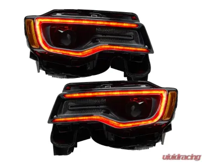 Oracle Lighting Dynamic ColorSHIFT Headlight DRL Upgrade Jeep Grand Cherokee 2014-2021 - 1284-332