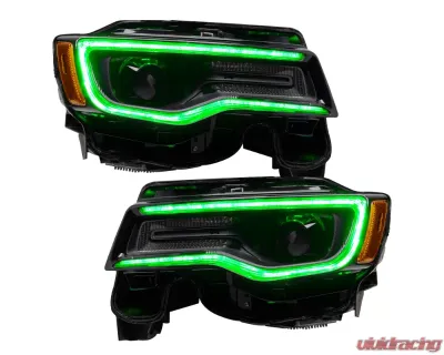 Oracle Lighting Dynamic ColorSHIFT Headlight DRL Upgrade Jeep Grand Cherokee 2014-2021 - 1284-332