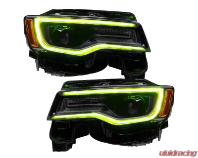 Oracle Lighting Dynamic ColorSHIFT Headlight DRL Upgrade Jeep Grand Cherokee 2014-2021 - 1284-332