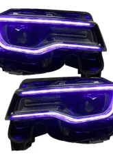 Oracle Lighting Dynamic ColorSHIFT Headlight DRL Upgrade Jeep Grand Cherokee 2014-2021                                     - 1284-332 - Image 11