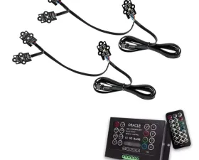 Oracle Lighting ColorSHIFT RGB+W Headlight DRL Upgrade Kit w/ 2.0 Controller GMC Sierra 1500 2019-2021