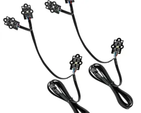 Oracle Lighting ColorSHIFT RGB+W Headlight DRL Upgrade Kit No Controller GMC Sierra 1500 2019-2021