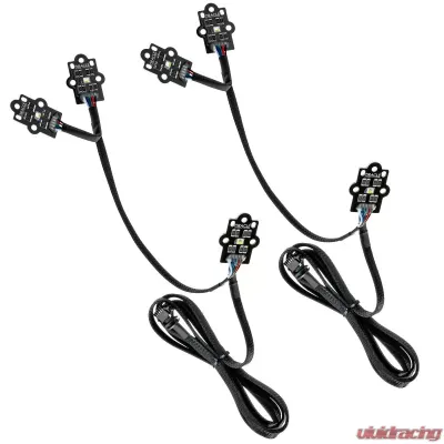 Oracle Lighting ColorSHIFT RGB+W Headlight DRL Upgrade Kit No Controller GMC Sierra 1500 2019-2021 - 1287-334