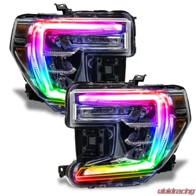 Oracle Lighting ColorSHIFT RGB+W Headlight DRL Upgrade Kit No Controller GMC Sierra 1500 2019-2021 - 1287-334