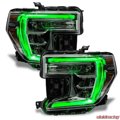 Oracle Lighting ColorSHIFT RGB+W Headlight DRL Upgrade Kit No Controller GMC Sierra 1500 2019-2021 - 1287-334