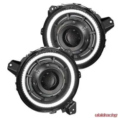 Oracle Lighting Oculus ColorSHIFT Bi-LED Projector Headlights Jeep Wrangler JL | Gladiator JT 2018-2024 - 5839-330