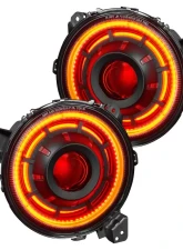 Oracle Lighting Oculus ColorSHIFT Bi-LED Projector Headlights Jeep Wrangler JL | Gladiator JT 2018-2024                                     - 5839-330 - Image 11