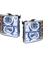 Oracle Lighting 2007-2013 Chevrolet Silverado SMD HL - Round Style ColorSHIFT - BC1                                     - 7007-335 - Image 2