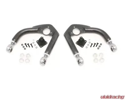BMR Suspension Adjustable Rod Ends A-arms Upper DOM Black Chevrolet Camaro 1993-2002 | Pontiac Firebird 1993-2002 - AA004H