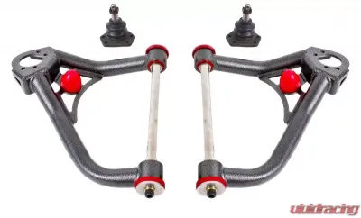 BMR Suspension Non Adjustable Polyurethane Bushings A-arms Upper DOM Black Pontiac Firebird | Chevrolet Camaro | Nova 1967-1974 - AA005H