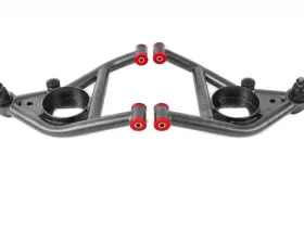 BMR Suspension Polyurethane Bushings Non-adjustable Front Bump Stops A-arms Lower DOM Black Pontiac Firebird | Chevrolet Camaro | Nova 1967-1974