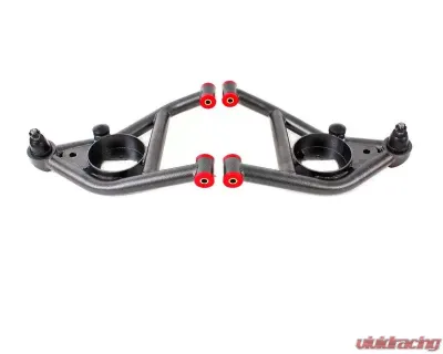 BMR Suspension Polyurethane Bushings Non-adjustable Front Bump Stops A-arms Lower DOM Black Pontiac Firebird | Chevrolet Camaro | Nova 1967-1974 - AA006H
