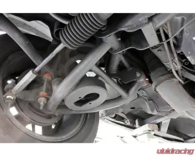 BMR Suspension Polyurethane Bushings Non-adjustable A-arms Lower DOM Black w/ Spring Pocket Chevrolet Camaro 1982-1992 | Pontiac Firebird 1982-1992 - AA008H