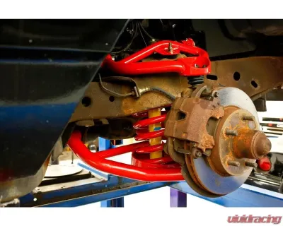 BMR Suspension Polyurethane Bushings Non-adjustable A-arms Lower DOM Red Buick Regal | Chevrolet Monte Carlo | Malibu | Pontiac Grand Prix 1978-1987 - AA011R