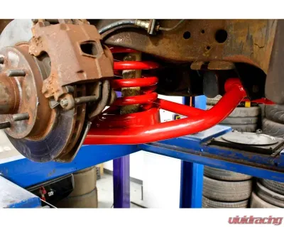 BMR Suspension Polyurethane Bushings Non-adjustable A-arms Lower DOM Red Buick Regal | Chevrolet Monte Carlo | Malibu | Pontiac Grand Prix 1978-1987 - AA011R