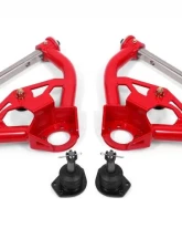 BMR Suspension Polyurethane Bushings Non-adjustable A-arms Upper DOM Red Buick Regal | Chevrolet Monte Carlo | Malibu | Pontiac Grand Prix 1978-1987                                     - AA012R - Image 7