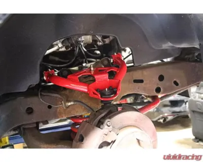 BMR Suspension Polyurethane Bushings Non-adjustable A-arms Upper DOM Red Buick Regal | Chevrolet Monte Carlo | Malibu | Pontiac Grand Prix 1978-1987 - AA012R