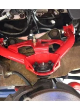 BMR Suspension Polyurethane Bushings Non-adjustable A-arms Upper DOM Red Buick Regal | Chevrolet Monte Carlo | Malibu | Pontiac Grand Prix 1978-1987                                     - AA012R - Image 3